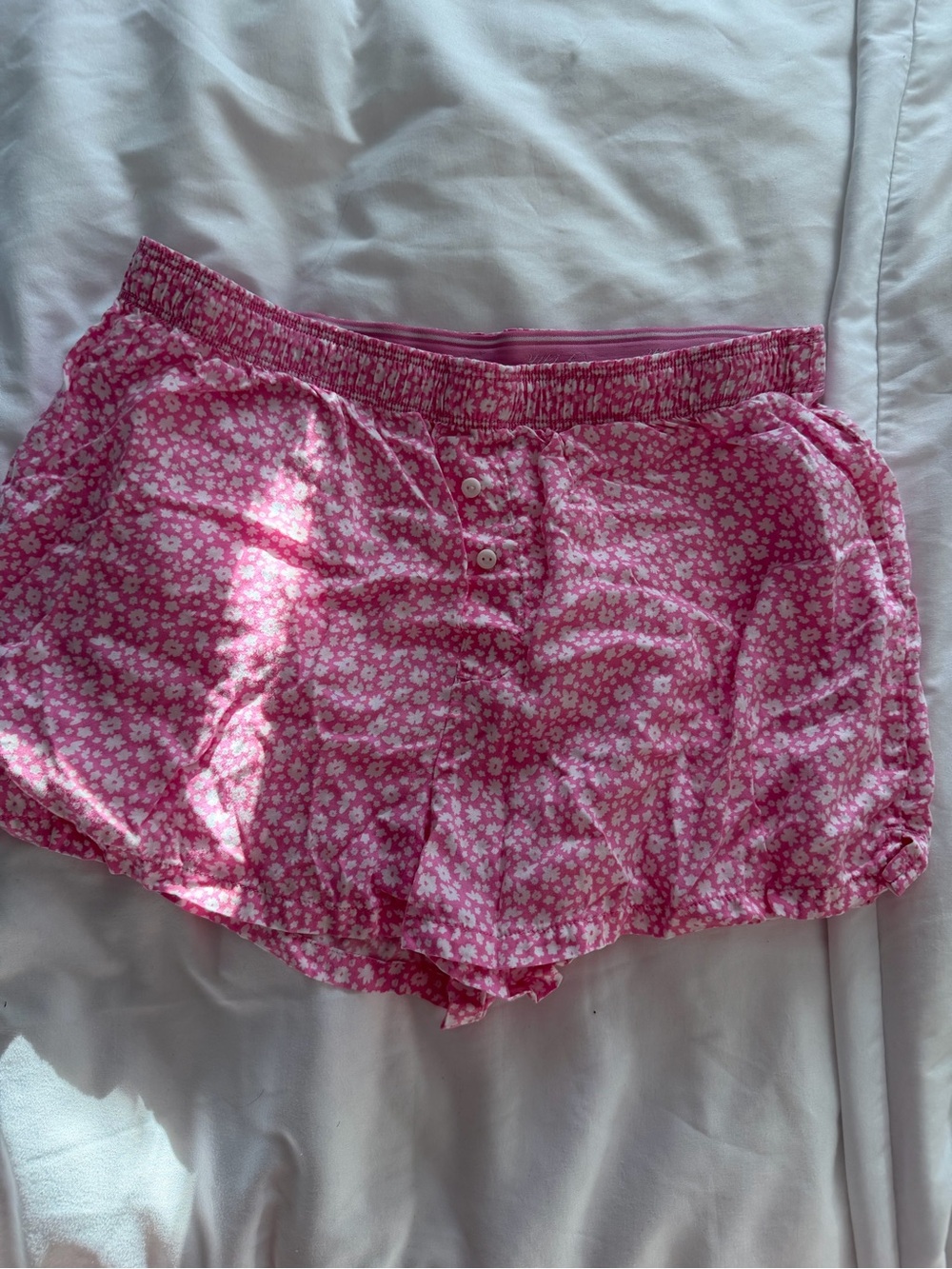 Victoria’s Secret PINK - Pink Floral Sleep Shorts - Women Intimates & Sleepwear